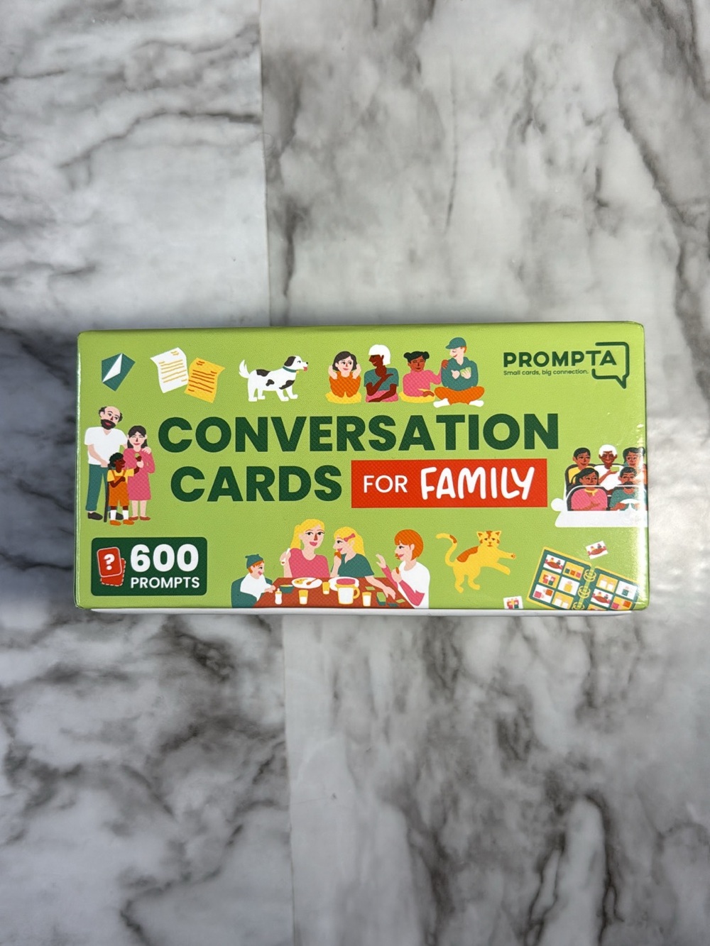PROMPTA Conversation Cards for Family – 600 Prompts